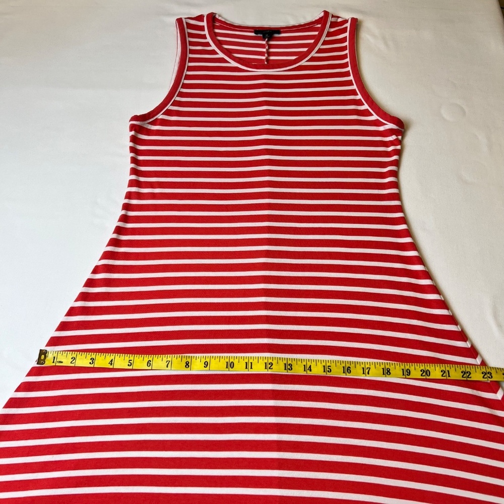 *FIRM PRICE* J. Crew High Low Maxi A-Line Striped Tank Dress - Picture 7 of 9